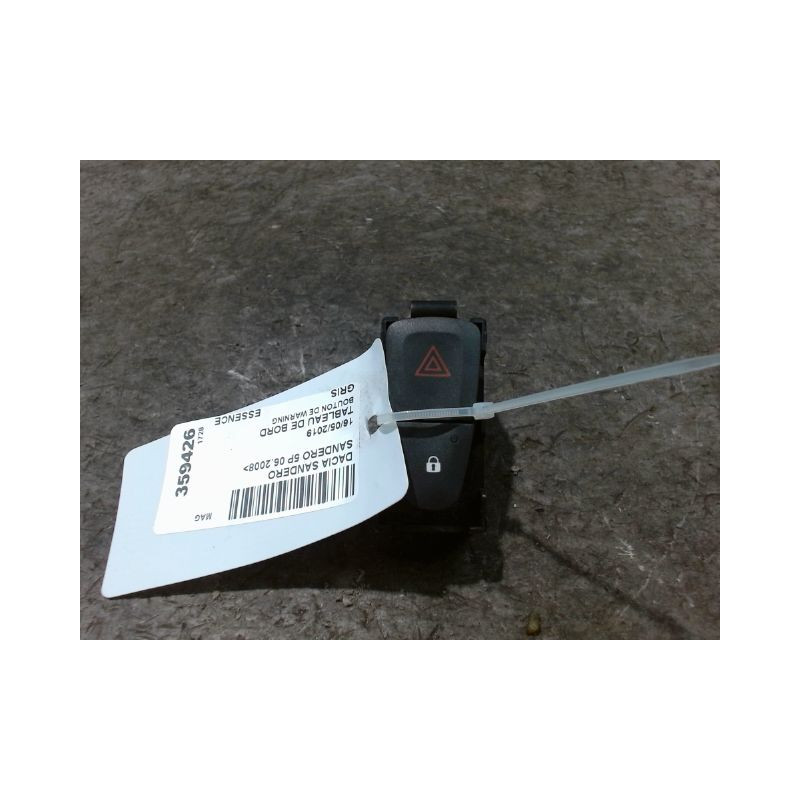 BOUTON DE WARNING DACIA SANDERO 2008-