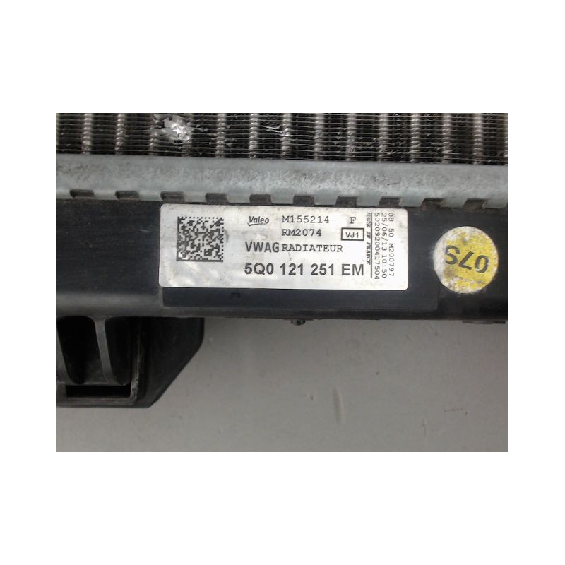 RADIATEUR VOLKSWAGEN GOLF