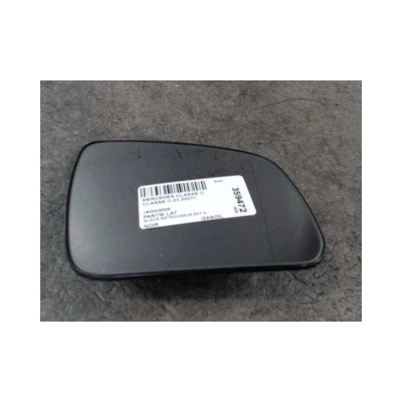 GLACE RETROVISEUR EXT D MERCEDES CLASSE C 2007-
