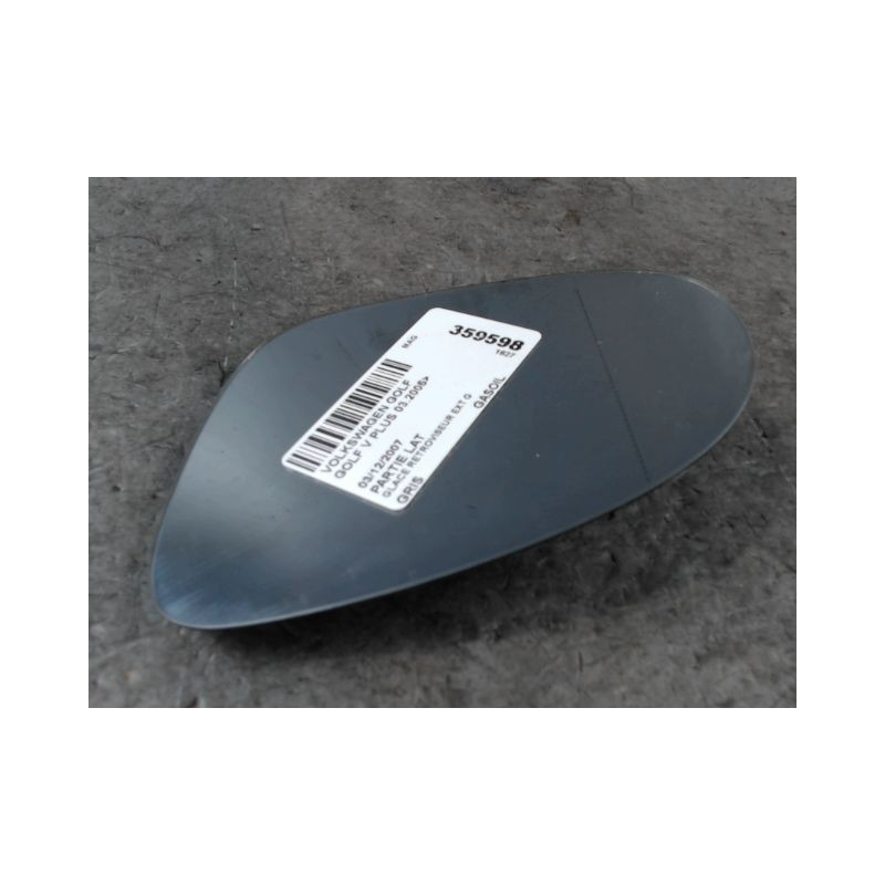 GLACE RETROVISEUR EXT G VOLKSWAGEN GOLF V PLUS 2005-