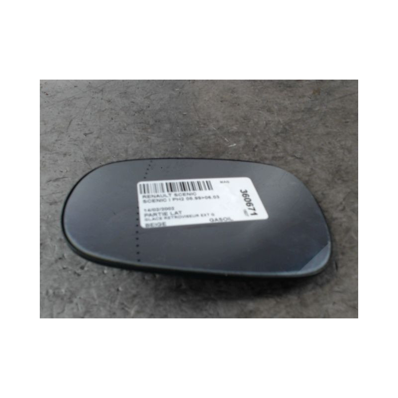 GLACE RETROVISEUR EXT G RENAULT SCENIC I PH2 99-03