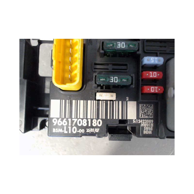 BOITE A FUSIBLES CITROEN C4 PICASSO MONOSP. I 2007-2013