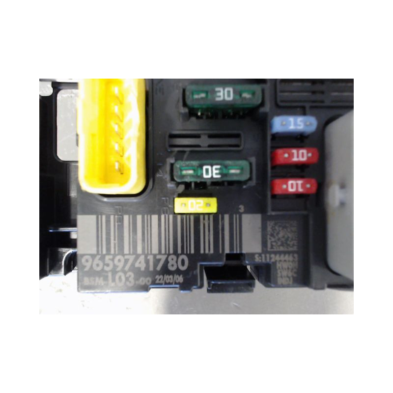 BOITE A FUSIBLES PEUGEOT 807 MONOSP. 2002-2014