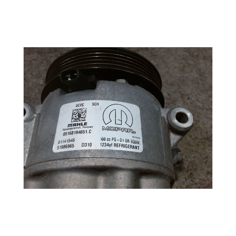 COMPRESSEUR AIR CONDITIONNE FIAT TIPO