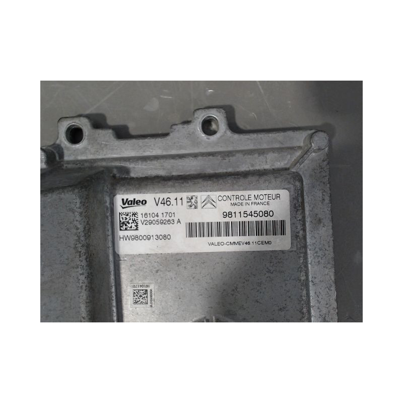CALCULATEUR MOTEUR CITROEN C3 II Phase 2 (A51) 2013-2016