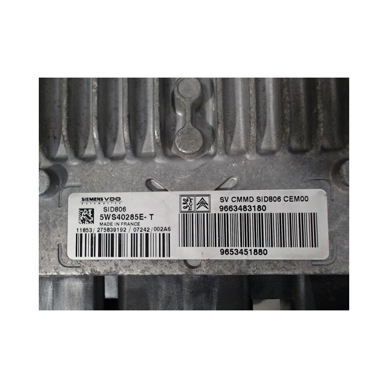 CALCULATEUR MOTEUR CITROEN C2 Phase 1 2003-2008
