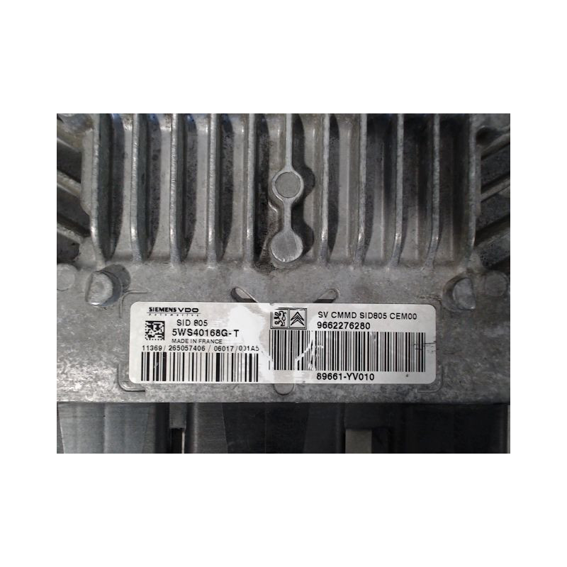 CALCULATEUR MOTEUR CITROEN C1 I Phase 2 2008-2012