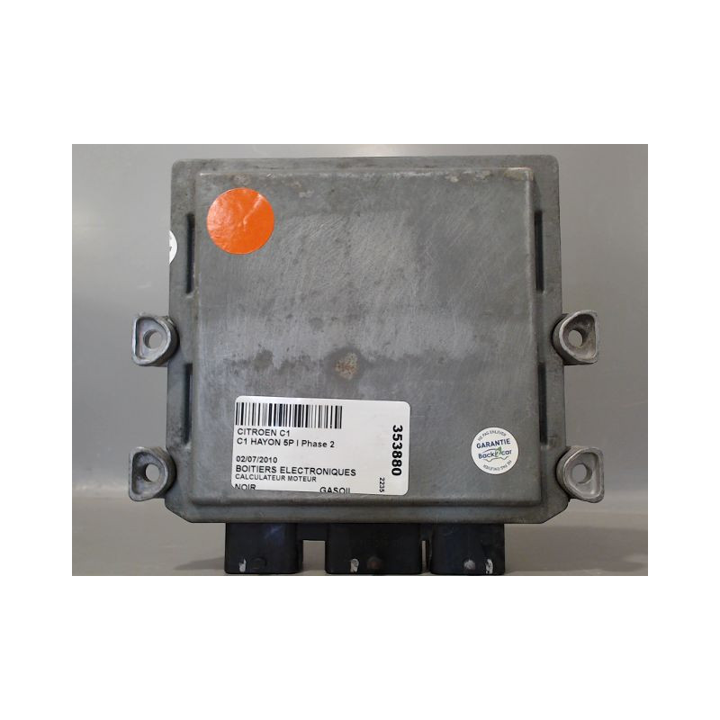 CALCULATEUR MOTEUR CITROEN C1 I Phase 2 2008-2012