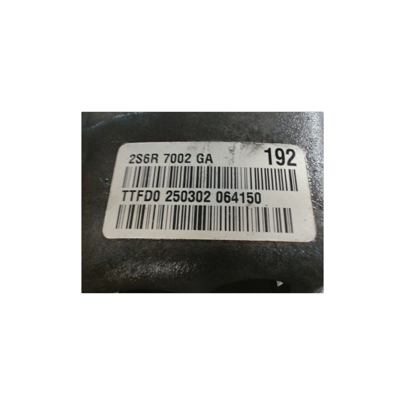 BOITE A VITESSE MECANIQUE FORD FIESTA 1.6 16V