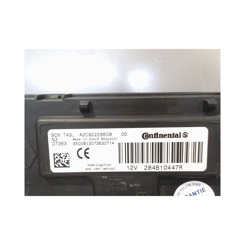 BOITIER GESTION HABITACLE RENAULT CLIO