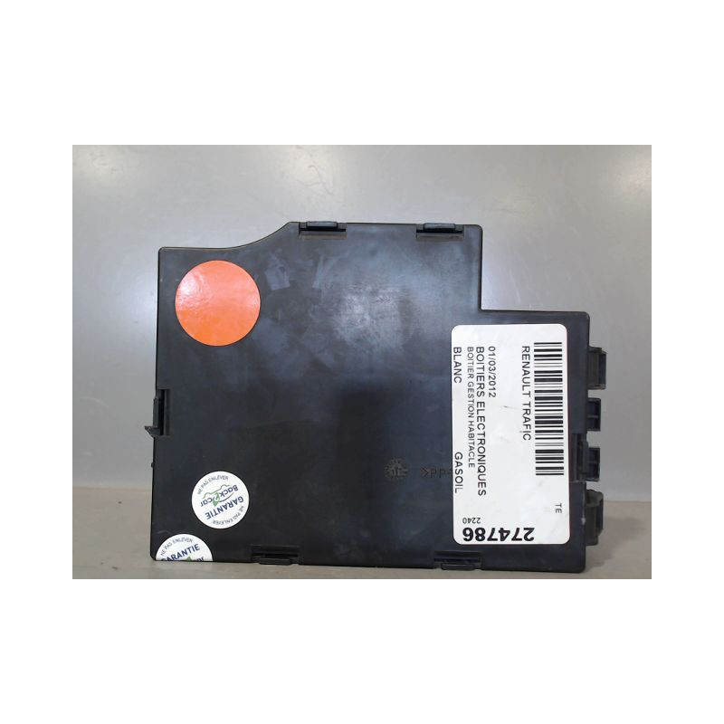BOITIER GESTION HABITACLE RENAULT TRAFIC