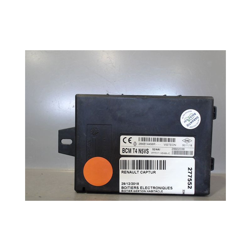 BOITIER GESTION HABITACLE RENAULT CAPTUR