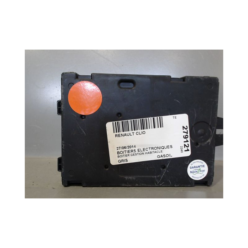 BOITIER GESTION HABITACLE RENAULT CLIO