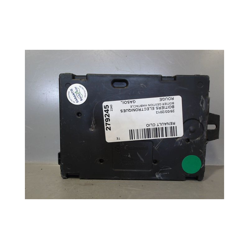 BOITIER GESTION HABITACLE RENAULT CLIO