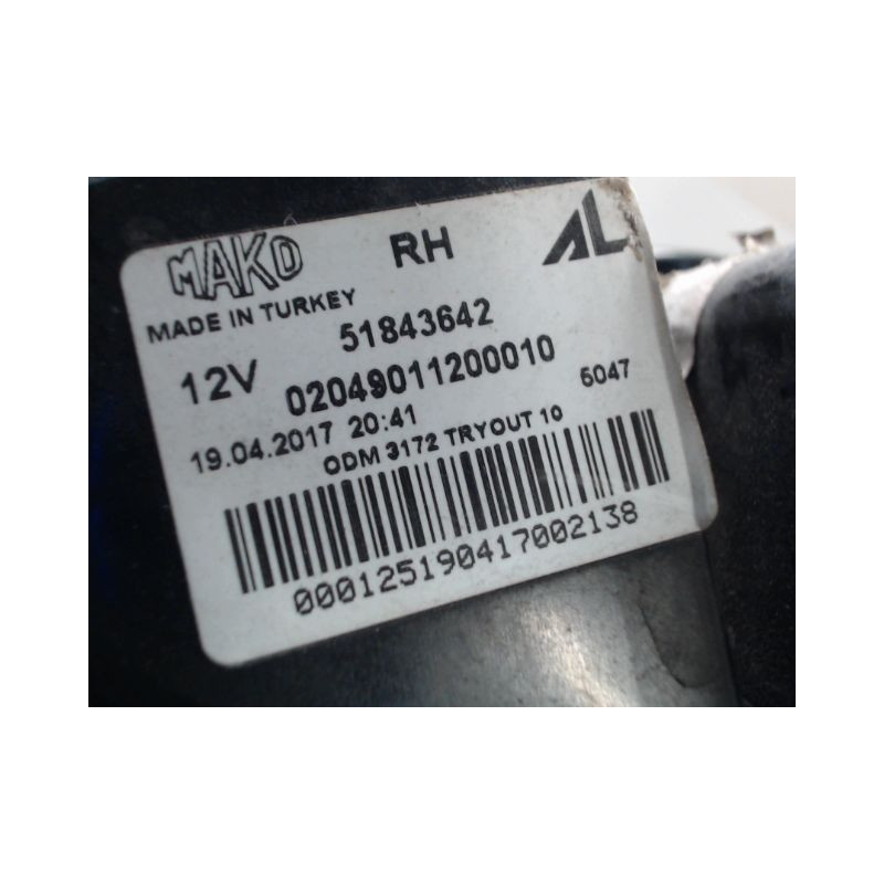 FEU ARRIERE DROIT FIAT PANDA