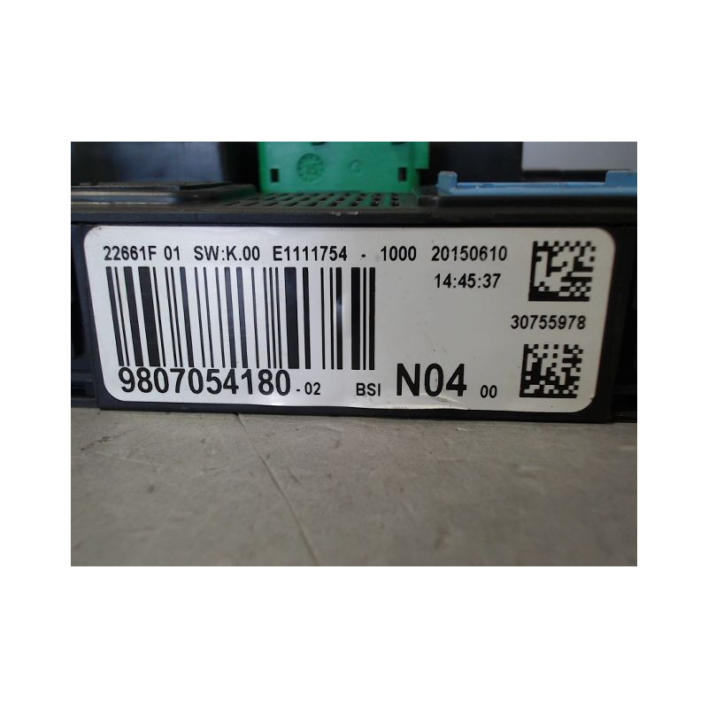 BOITIER GESTION HABITACLE PEUGEOT 308