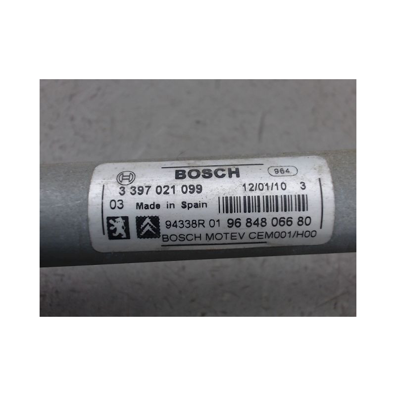 MECANISME ESSUIE-GLACE AVANT PEUGEOT 308