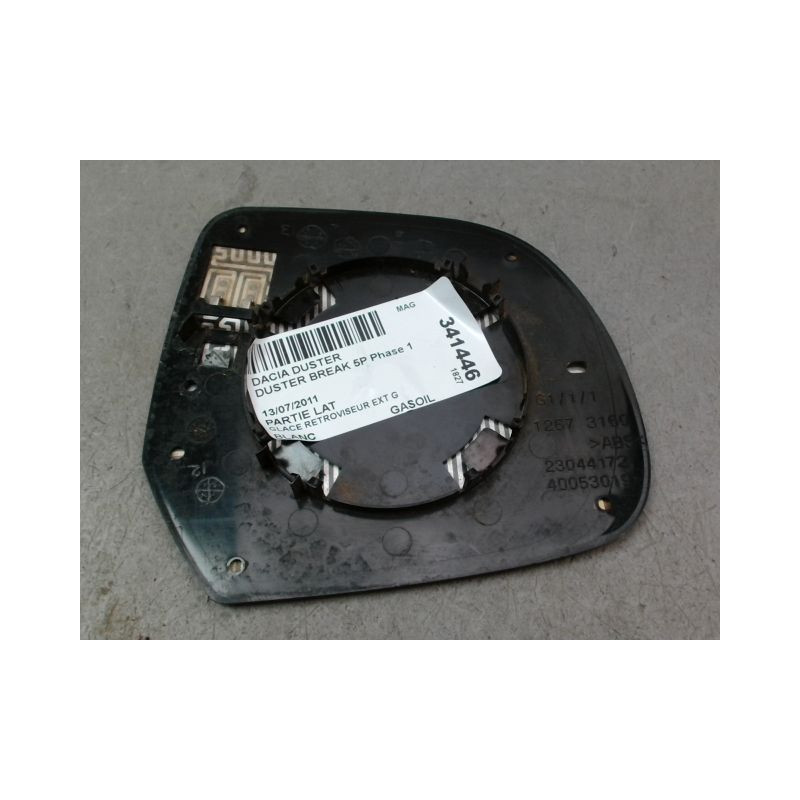GLACE RETROVISEUR EXT G DACIA DUSTER