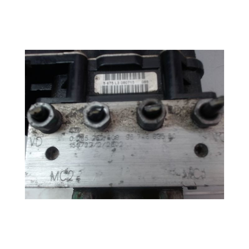 UNITE HYDRAULIQUE ABS PEUGEOT PARTNER FG II Phase 2 (B9) 2012-...