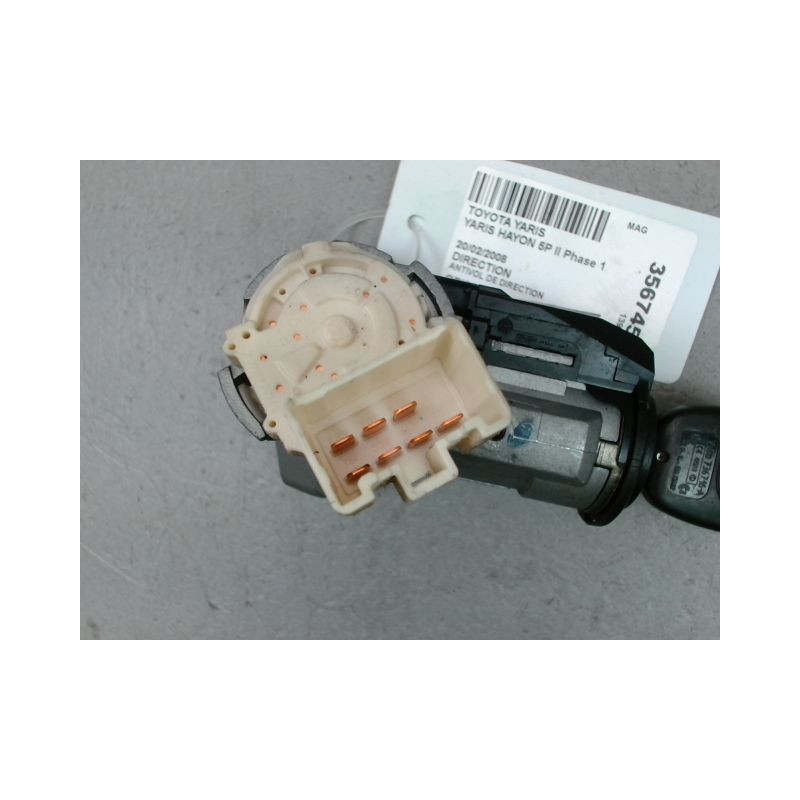 ANTIVOL DE DIRECTION TOYOTA YARIS II Phase 1 2005-2009