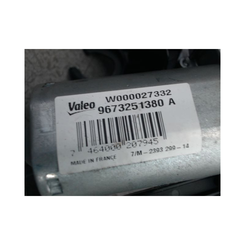 MECANISME ESSUIE-GLACE ARRIERE PEUGEOT 208
