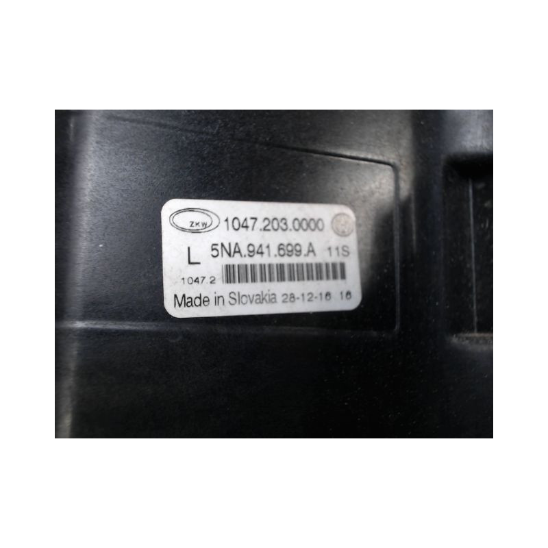 PHARE ANTIBROUILLARD AVANT GAUCHE VOLKSWAGEN TIGUAN