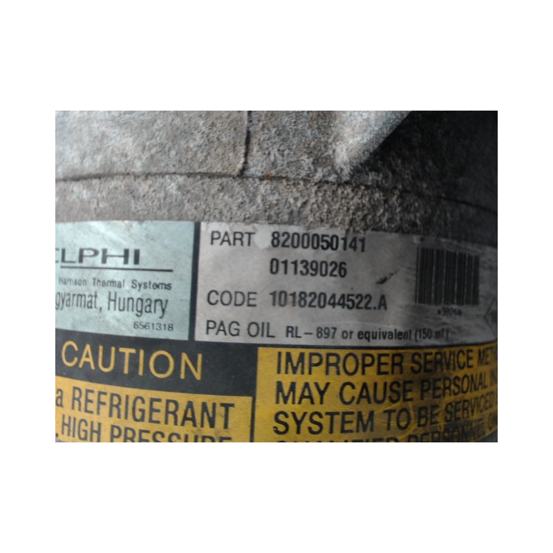 COMPRESSEUR AIR CONDITIONNE RENAULT MEGANE