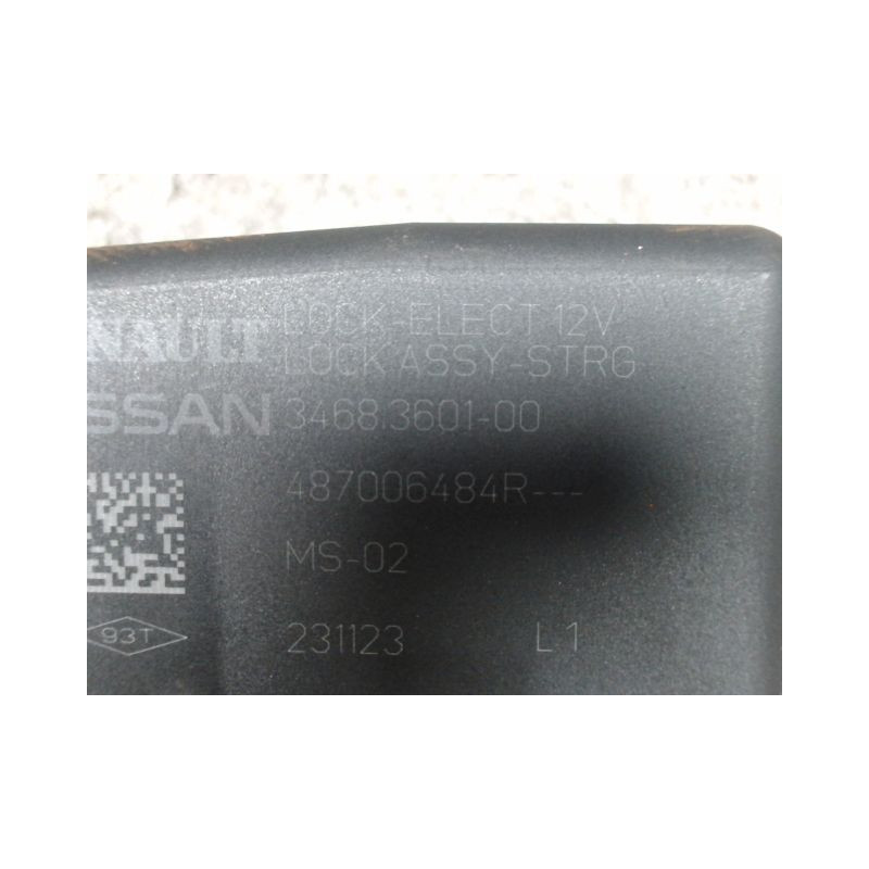 VERROU COLONNE DIRECTION RENAULT CAPTUR