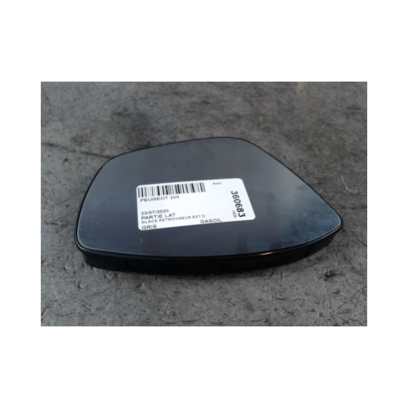 GLACE RETROVISEUR EXT D PEUGEOT 208