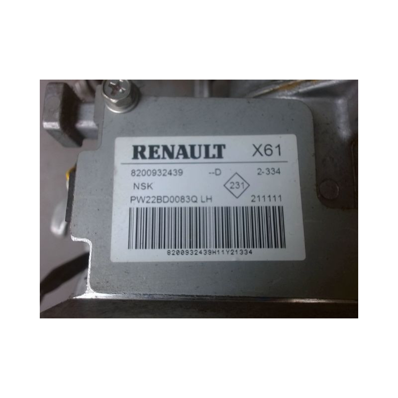 COLONNE DE DIRECTION ASSISTEE RENAULT KANGOO EXPRESS 2008-