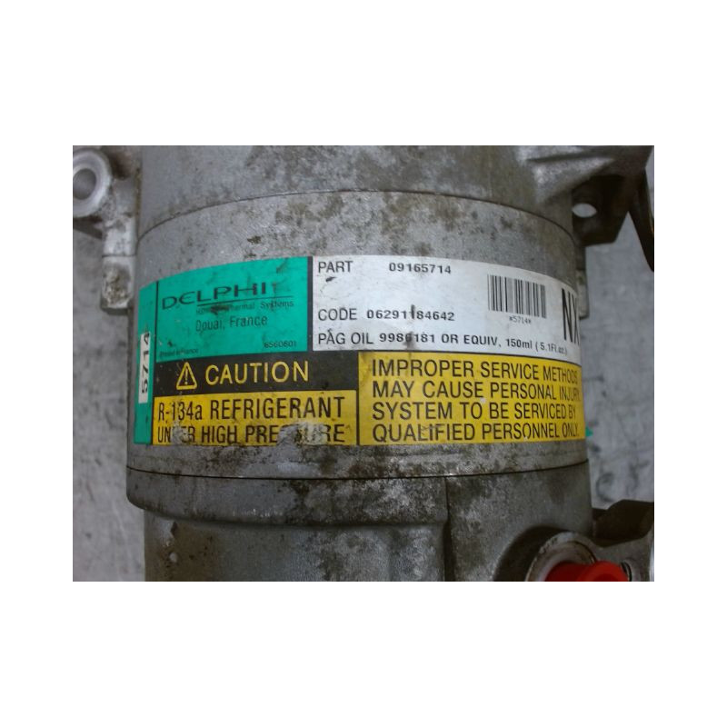 COMPRESSEUR AIR CONDITIONNE OPEL ASTRA CABRIO 2001-