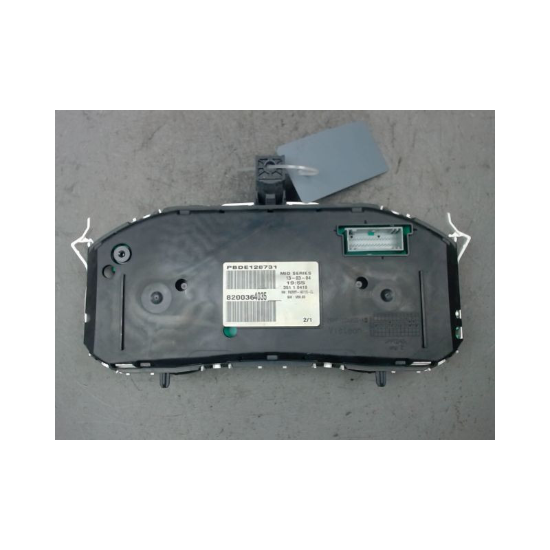 BLOC COMPTEURS RENAULT MEGANE II PH1 02-05