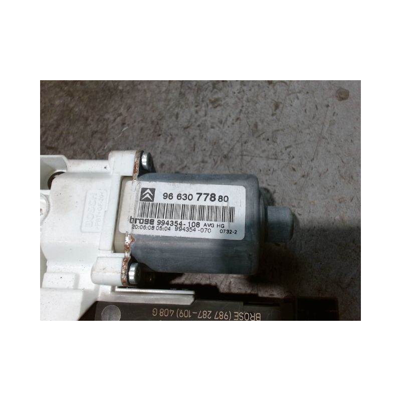 MECANISME+MOTEUR LEVE-GLACE AVANT GAUCHE CITROEN C6