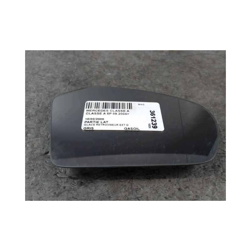 GLACE RETROVISEUR EXT D MERCEDES CLASSE A 2004-