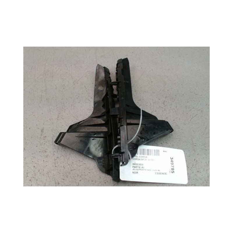 JEU SUPPORTS PARE-CHOC AVANT OPEL CORSA 2010-
