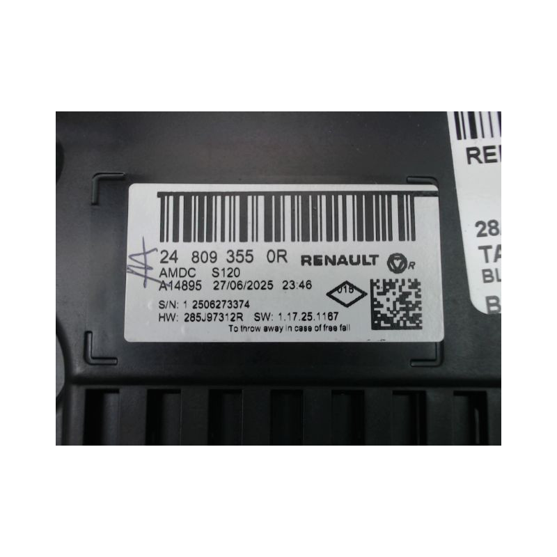 BLOC COMPTEURS RENAULT CLIO