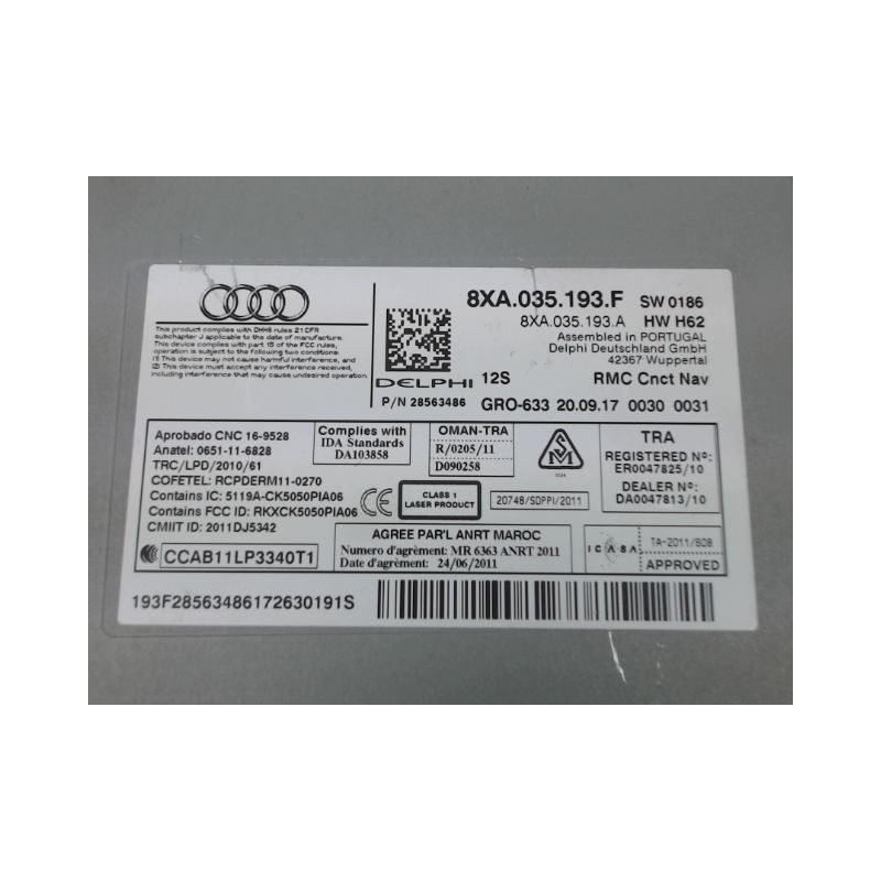 AUTORADIO AUDI A1