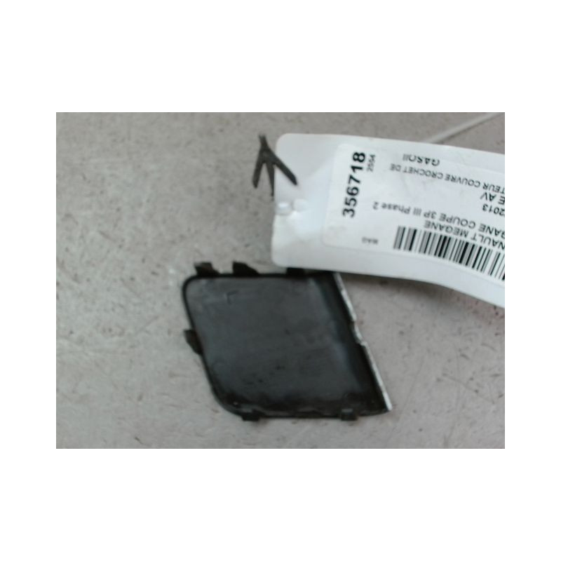 OBTURATEUR COUVRE CROCHET DE BOUCLIER AV RENAULT MEGANE COUPE III Phase 2 2012-2014