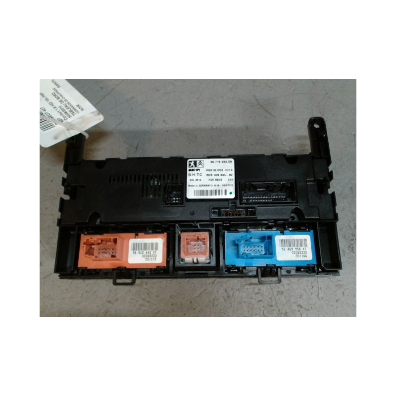 COMMANDE DE CHAUFFAGE PEUGEOT 407