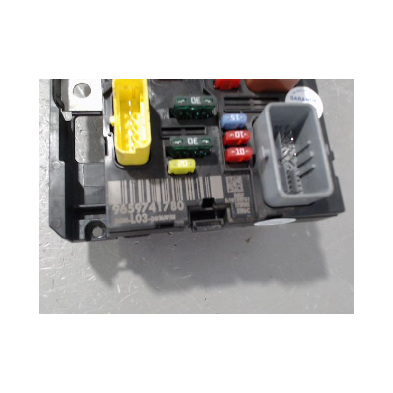 BOITE A FUSIBLES CITROEN C3 2005-