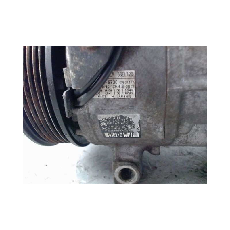 COMPRESSEUR AIR CONDITIONNE CITROEN C5 AIRCR.