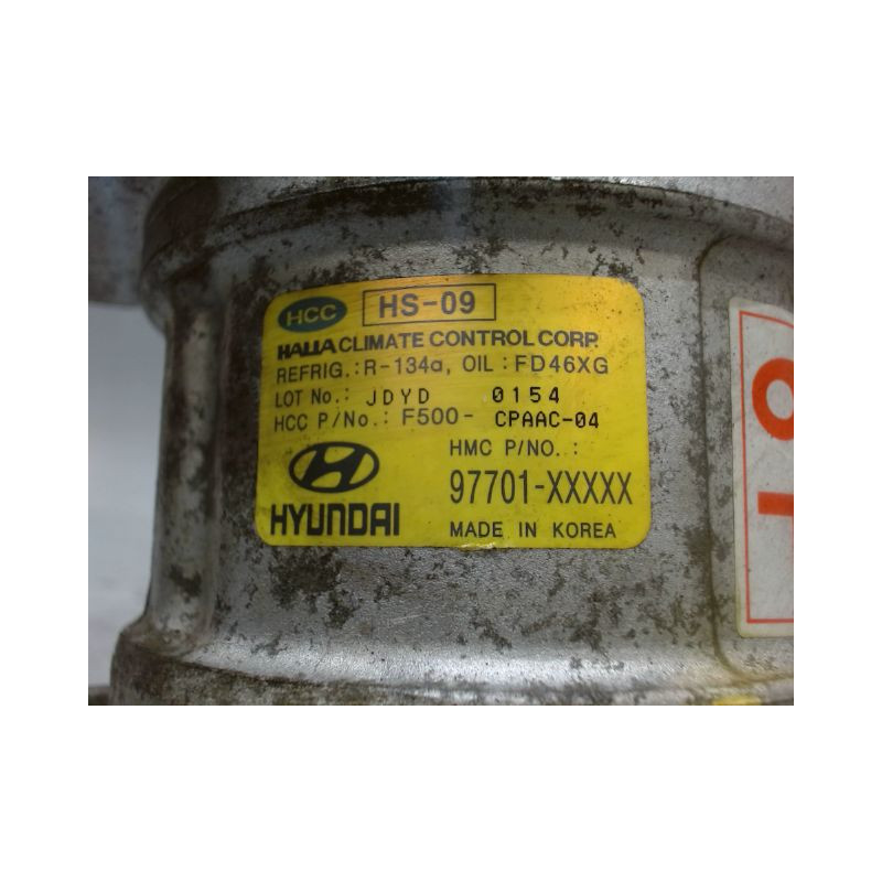 COMPRESSEUR AIR CONDITIONNE KIA PICANTO