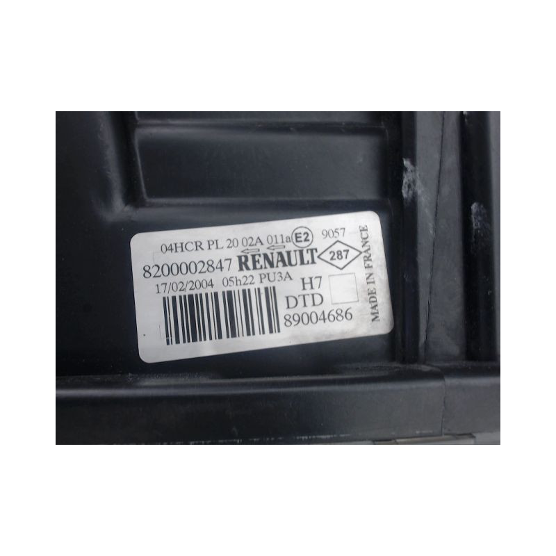PHARE DROIT RENAULT LAGUNA