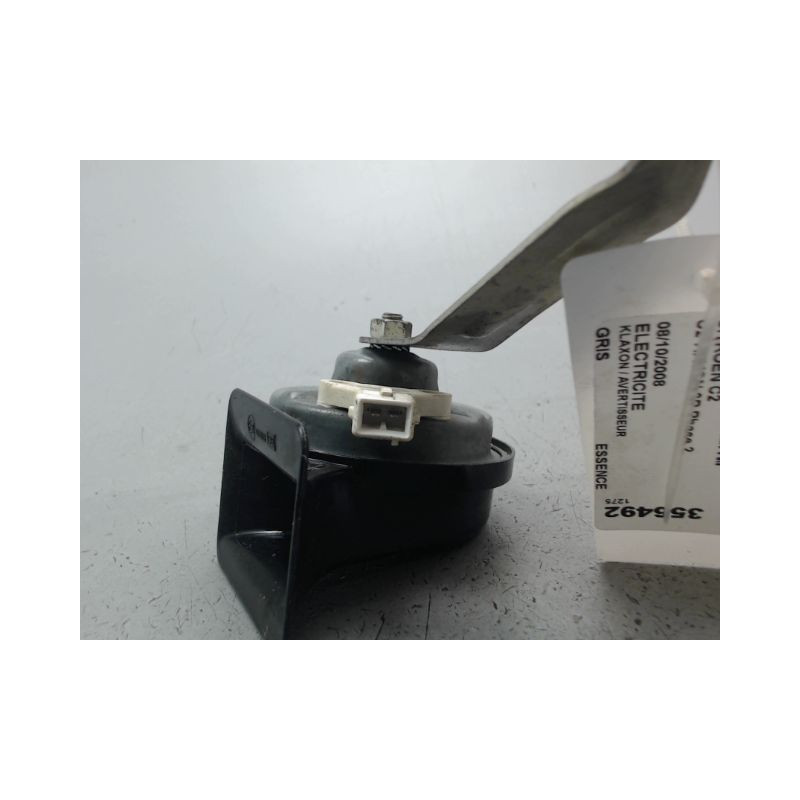 KLAXON / AVERTISSEUR CITROEN C2 Phase 2 2008-2009