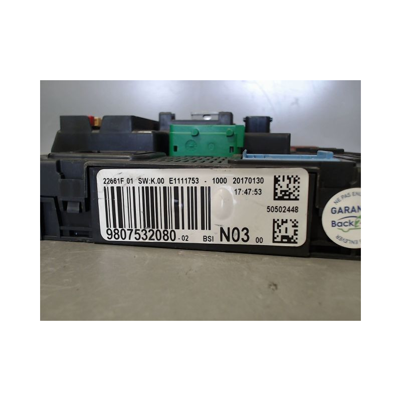 BOITIER GESTION HABITACLE CITROEN C4 CACTUS
