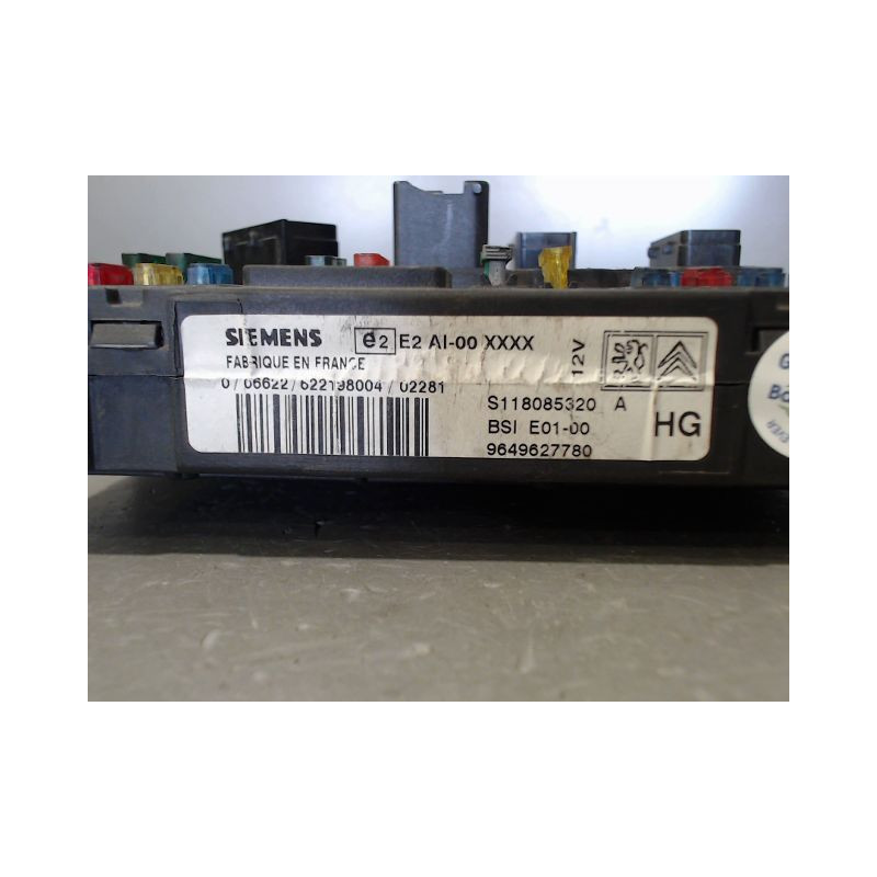 BOITIER GESTION HABITACLE CITROEN BERLINGO BREAK 2002-