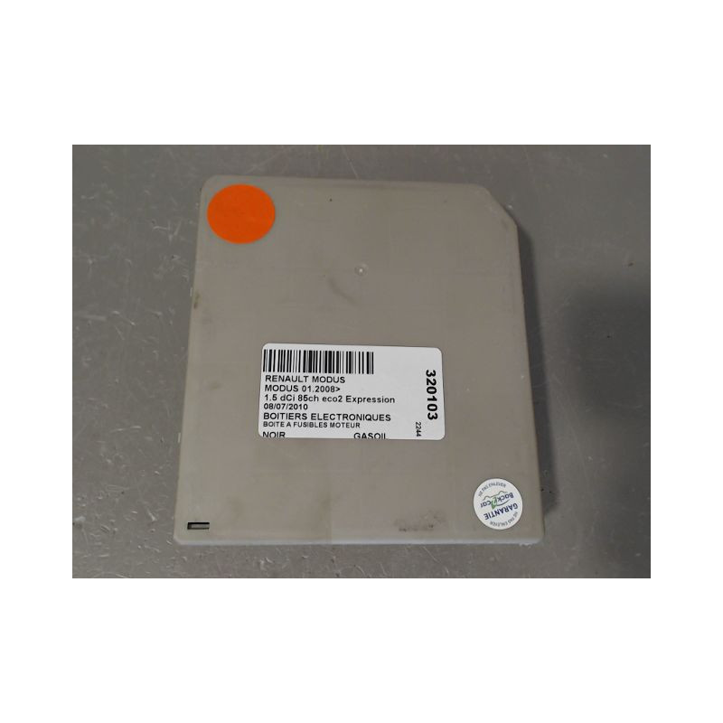 BOITE A FUSIBLES RENAULT MODUS 2008-