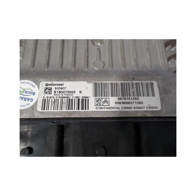 CALCULATEUR MOTEUR PEUGEOT 3008 BREAK I Phase 1 2009-2013