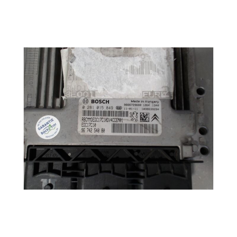 CALCULATEUR MOTEUR PEUGEOT 207 2006-2013