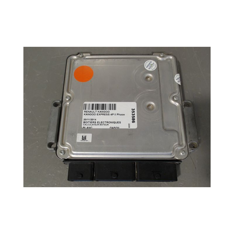 CALCULATEUR MOTEUR RENAULT KANGOO EXPRESS II Phase 2 2013-...